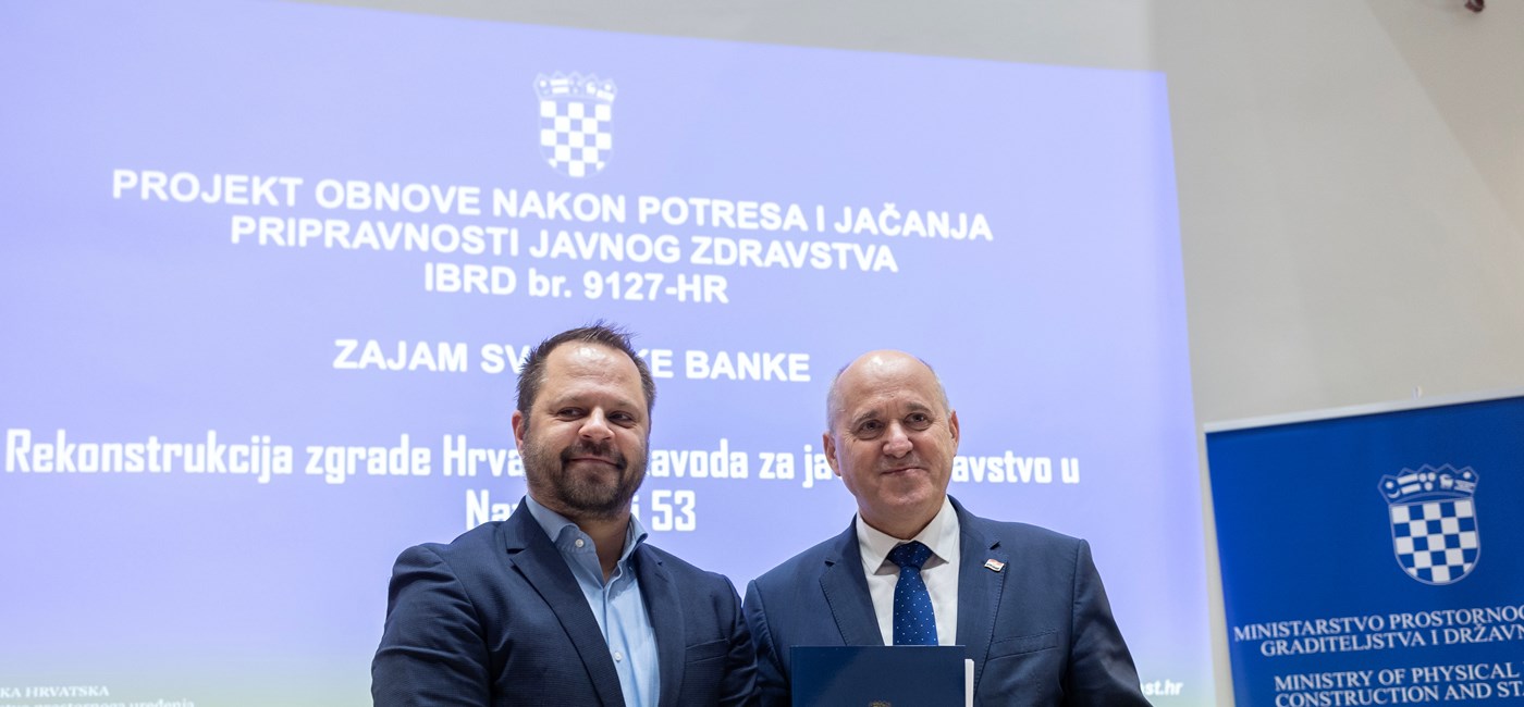 Potpisan ugovor za obnovu zgrade HZJZ-a vrijedan 10,5 milijuna eura